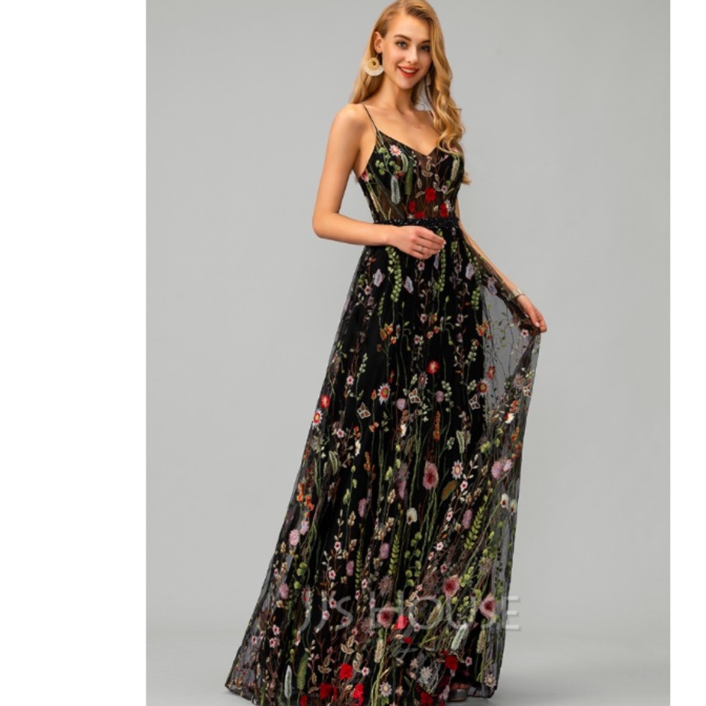 JJ’s House Floral Formal Dress